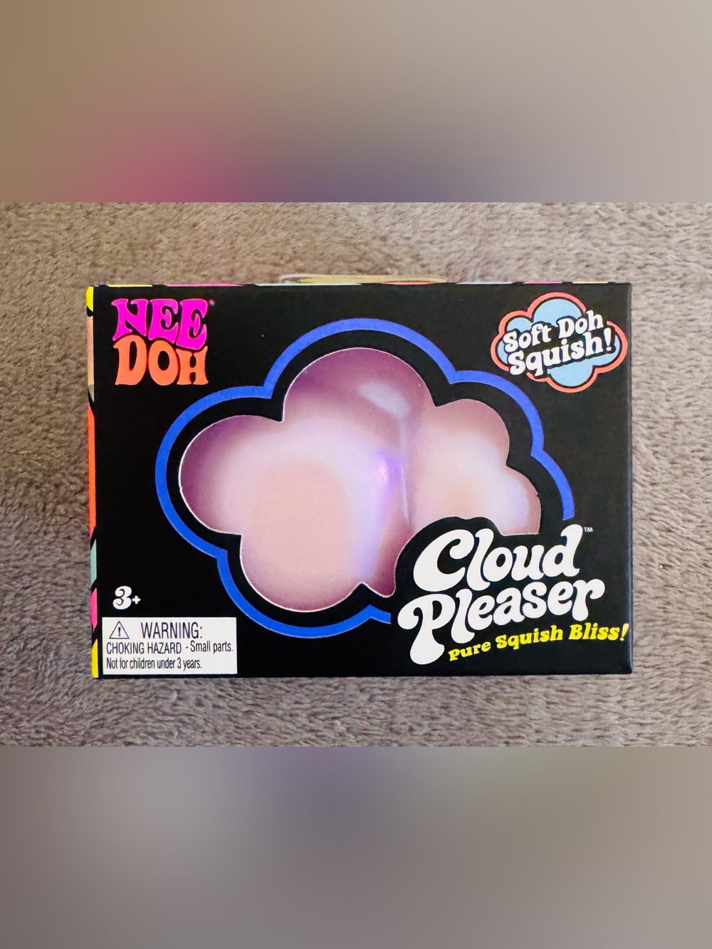 NeeDoh - Cloud Pleaser - Pure Squish Bliss - Soft Doh Squish - Shimmers & Shines